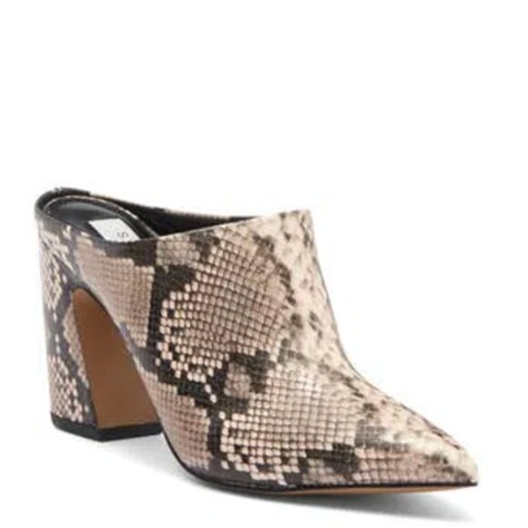 NEW Steven New York Leanne Pointed Toe Mule (Women) 7.5M, NATURAL MULTI - Picture 1 of 5